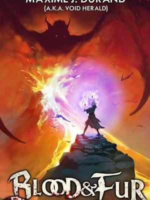 Cover of Blood & Fur (final book stubbing on November 5th)