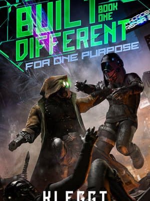 Cover of Built Different [Cyborg Superhero ProgFant]