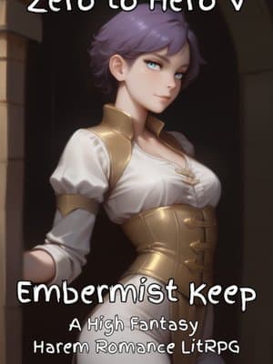 Cover of Zero to Hero: A High Fantasy Harem Romance LitRPG