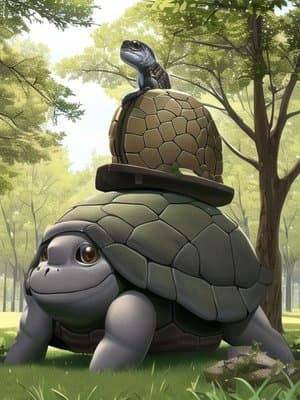 Cover of Shell Out(turtle litrpg)