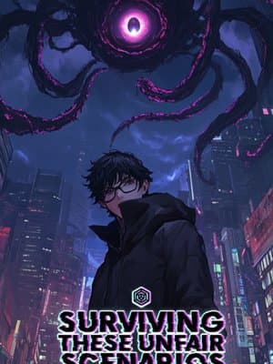 Cover of Surviving These Unfair Scenarios [LITRPG - DIMENSION HOPPING]