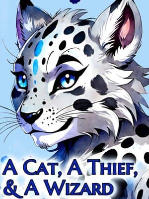 Cover of A Cat, a Thief, and a Wizard