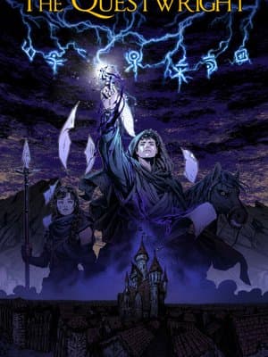 Cover of The QuestWright: A LitRPG Quest Management Saga: Book 1 Complete