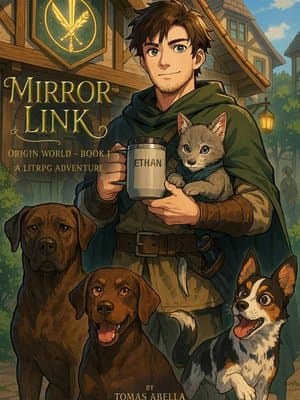 Cover of Mirror Link - Origin World – Book 1 A LitRPG Adventure