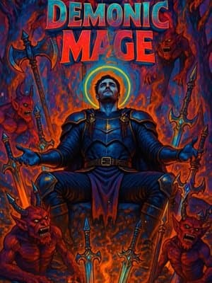 Cover of The Demonic Mage: Trapped in the Impossible Dungeon [LitRPG Isekai Adventure]