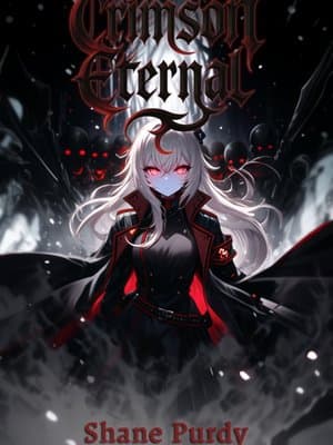 Cover of Crimson Eternal: An Immortal Death Mage LitRPG Apocalypse